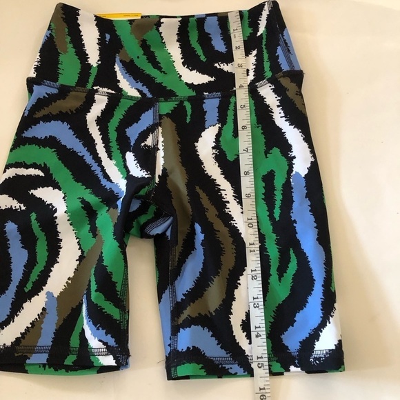 Diane Von Furstenberg x Target DVF Disco Zebra Bike Shorts 7’ Inseam Size XXS - Picture 8 of 10